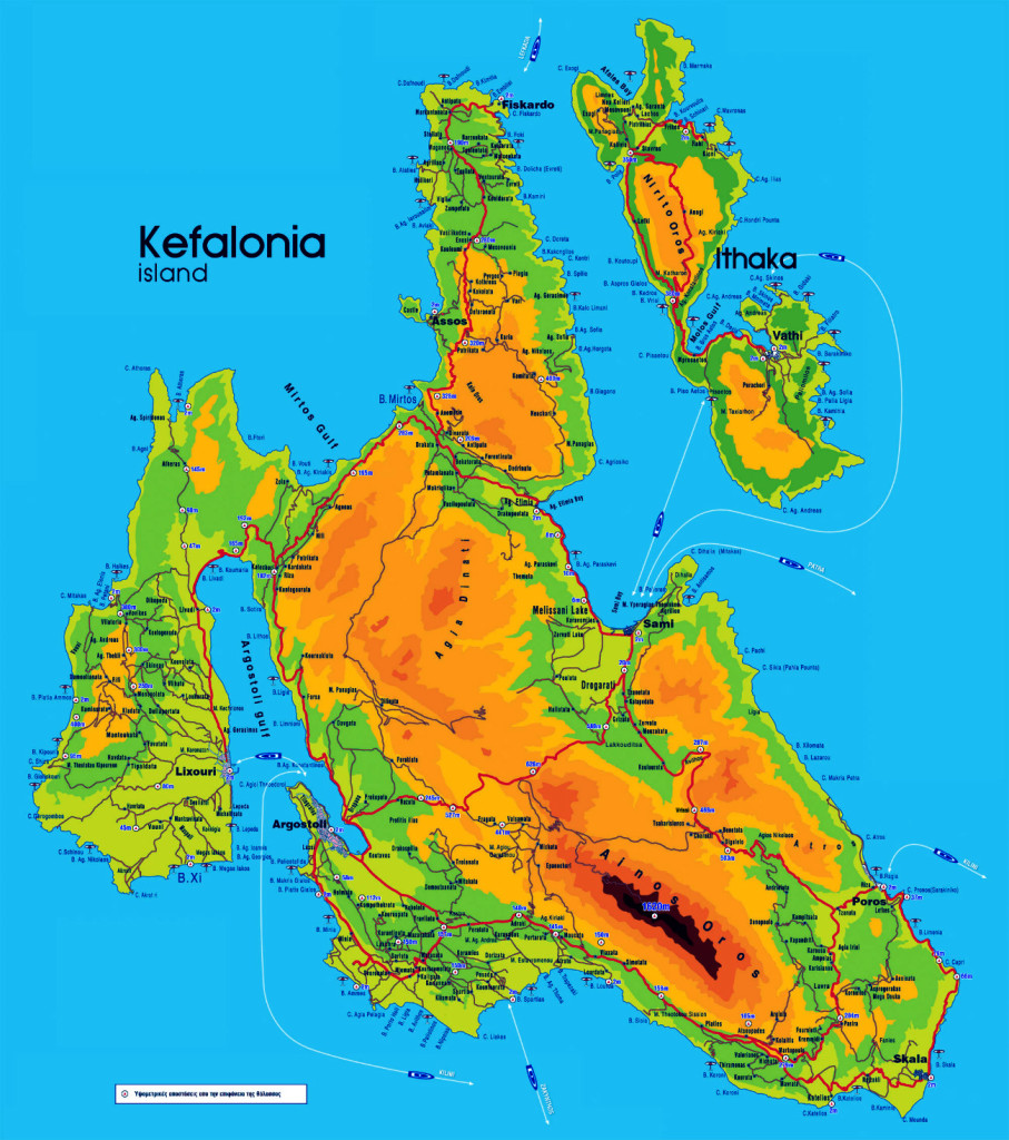 Maps | Sailing Kefalonia - Yacht Rental